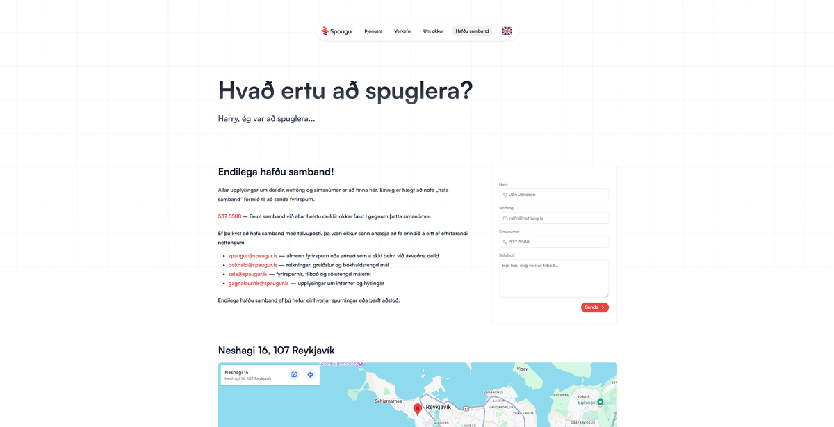 Hafðu samband