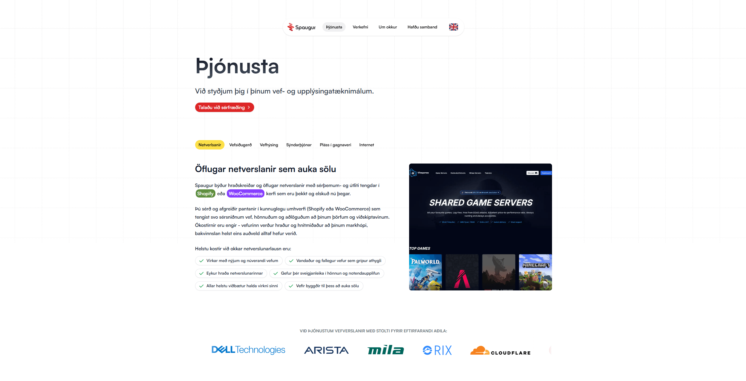 Netverslanir